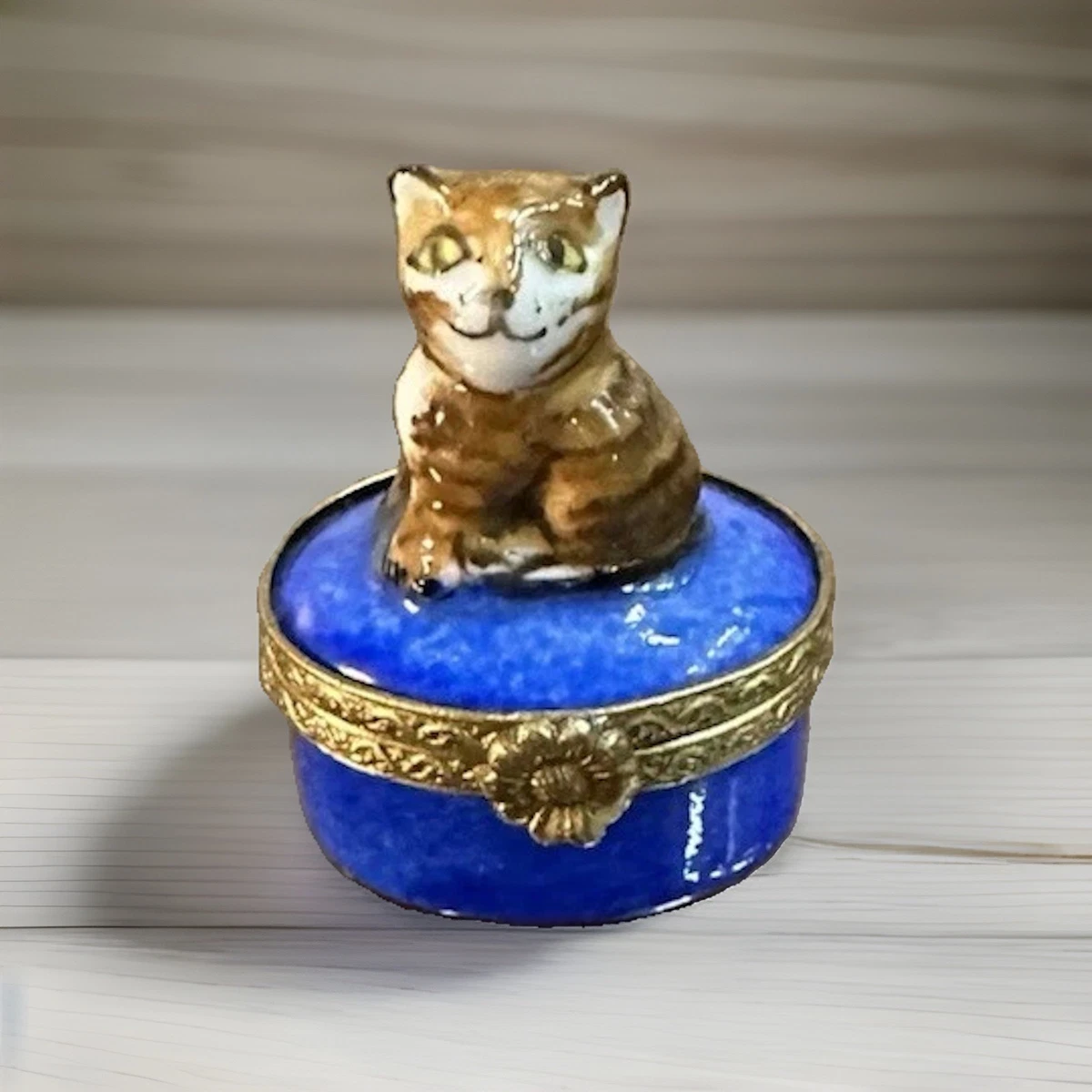 Limoges Cat Box for sale | eBay