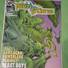 DC Comics Teen Titans #14 Gar Logan Beast Boy Powerless Against Beast Boys