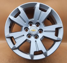 2015-2019 Chevrolet Colorado Wheel Rim 17x8 Blade Silver 5 Spoke Oem