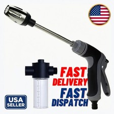 Car High Pressure Power Gun Water Spray Garden Hose Nozzle Pipe Lawn Washer Tool