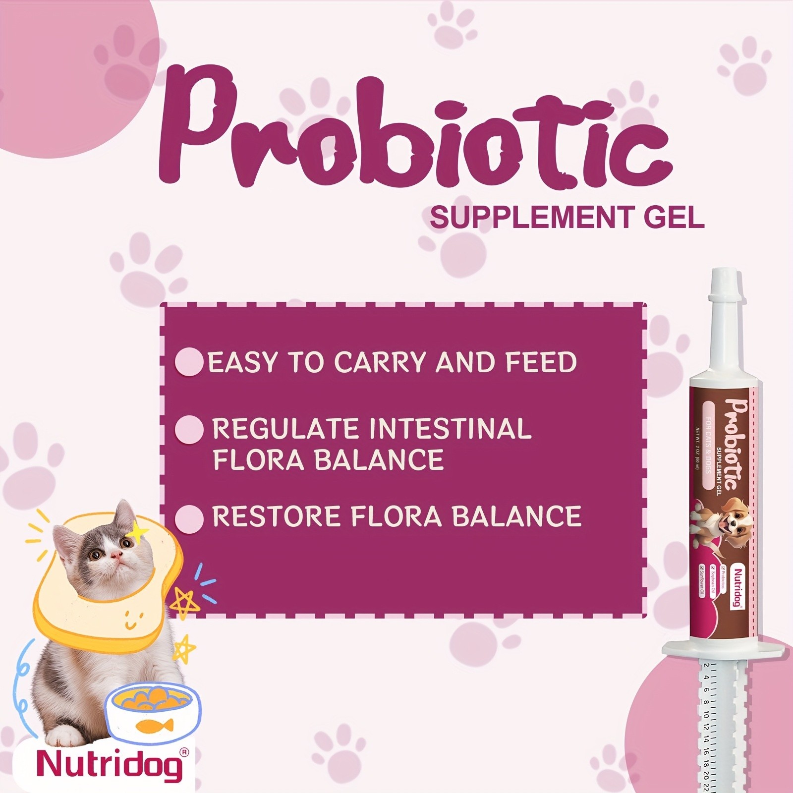 Nutripuppy  Puppy Probiotic Nutritional Supplement