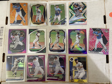 (135) Willy Adames MLB Baseball Cards Collection Base Inserts RC Rays Lot