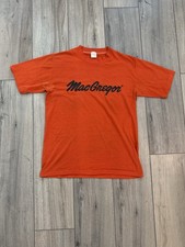 Vintage Macgregor Sporting Goods Shirt Made In USA Single Stitch Size Medium 