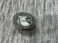 Lockheed C-141 Starlifter 1000 Hour Club Service Pin USAF Sterling Silver VTG