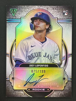 2024 Topps Triple Threads #RA-LOP Joey Loperfido Rookie Autographs #/199