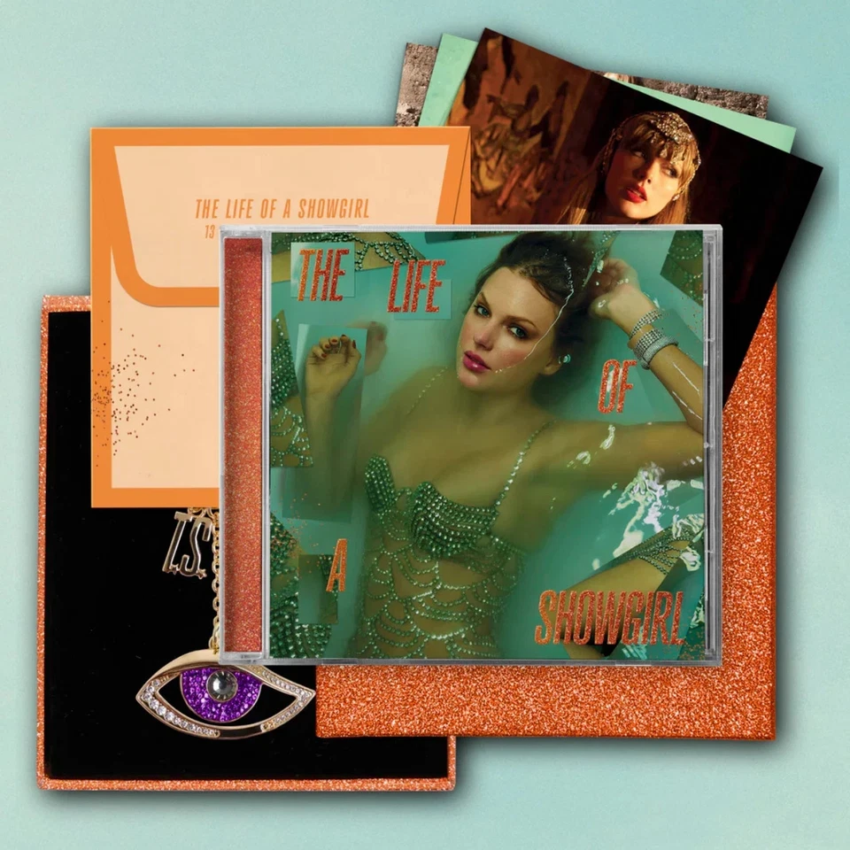 The Life Of A Showgirl Taylor Swift Deluxe CD’s Limited Edition SEALED FULL SET! - Image 4 of 4