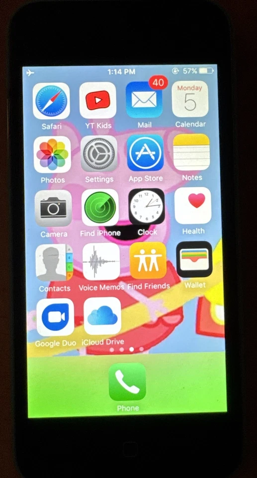 Apple iPhone 5 8GB Blue (Verizon) A1532 Fast Ship GSM Good Used 10.3.3 IOS ISSUE - Image 3 of 4