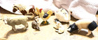 2003 Schleich Animals Lot of 7 Farm Barnyard Animals Made in Germany