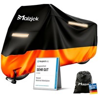 Motorrad Abdeckplane 210D Schutz UV Schnee Regen Staub 245X105X125Cm
