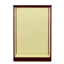 Glass Doll Case, Width 45cm, Depth 40cm, Height 65cm  glass dimensions  Internal