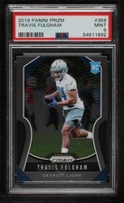 2019 Panini Prizm Rookies Travis Fulgham #359 PSA 9 MINT ow1
