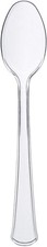 Extra Heavy Duty Full Size Plastic Cutlery, Disposable Utensils, Silverware,