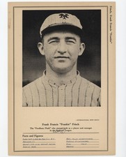 1947 International News Photos Frankie Frisch HOF 0q3