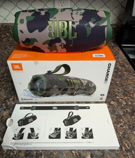 No App Suppor JBL Charge 6 Portable Bluetooth Speaker Green Camouflage