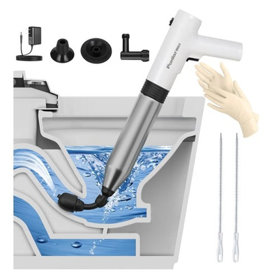 #ad #ad Cordless Electric Toilet Plunger Unclog In One Shot For Bathroom amp; Kitchen Pipes $29.69