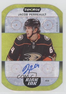 2022-23 Upper Deck Synergy Rink Ink Rookies Jacob Perreault #RIR-JP Auto RC 0r0m