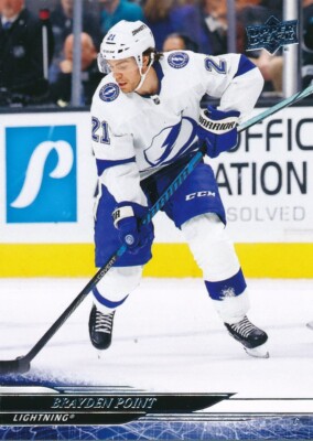 #407 BRAYDEN POINT 2024-25 Upper Deck Series 2 TAMPA BAY LIGHTNING