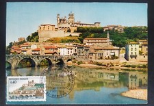 Carte Premier Jour Timbre N° 1567 Congrès FFAP Oblitéré Béziers 1968