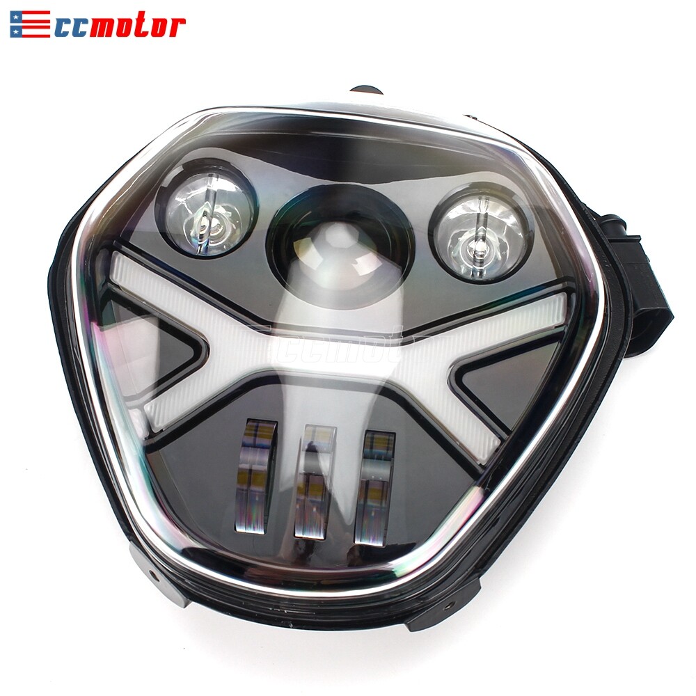For BMW R1200R 2016-2019 LED Headlight High/Low Beam & DRL