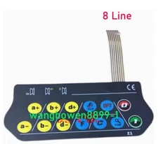 1pc Balancing machine accessories control Panel keypad 8 Line