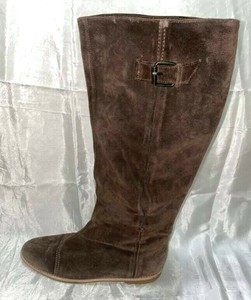 bottes femme daim