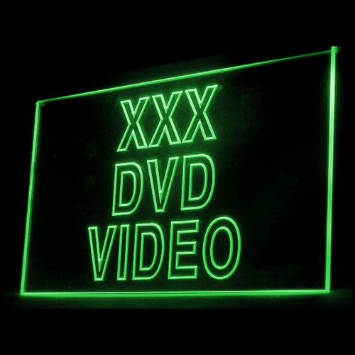 180021 XXX DVD Video Película para Adulto HD AV Pantalla LED Luz Letrero de Neón - Imagen 2 de 7