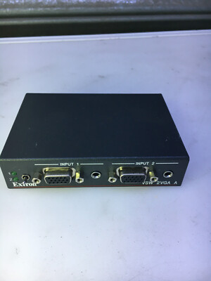Extron VSW 2 VGA A mit zwei Eingängen VGA und Stereo Audio Schalter NUR HAUPTGERÄT #B172
