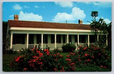 Vintage Postcard TX Brownsville Oldest House Wm A Neale Chrome ~12318