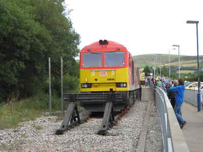 Photo 6x4 Railtour at Maesteg Pathfinder Tours' Taffy Tug 2 excursion 2 c2014