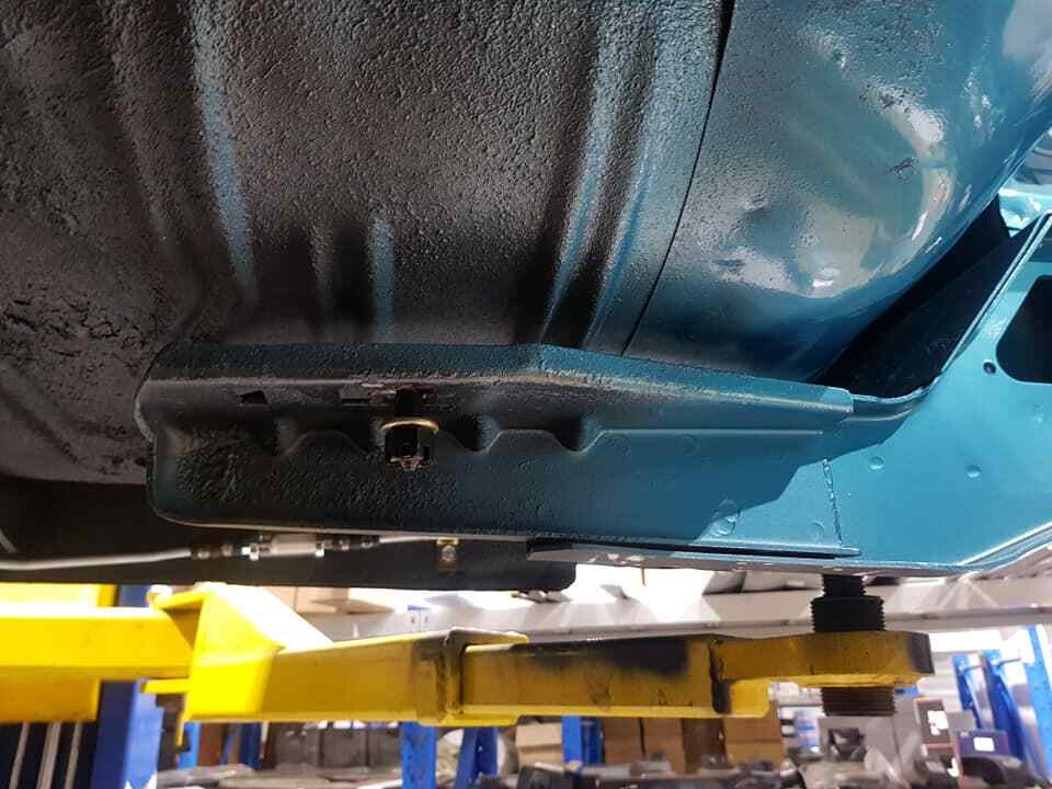 GENUINE FORD UNDERBODY CROSS BRACE FOR TRANS CROSS MEMBER LEFT SIDE XT