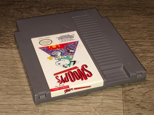 Snoopy's Silly Sport Spectacular Nintendo Nes w/Box Cleaned & Tested Good Cond - Picture 3 of 8