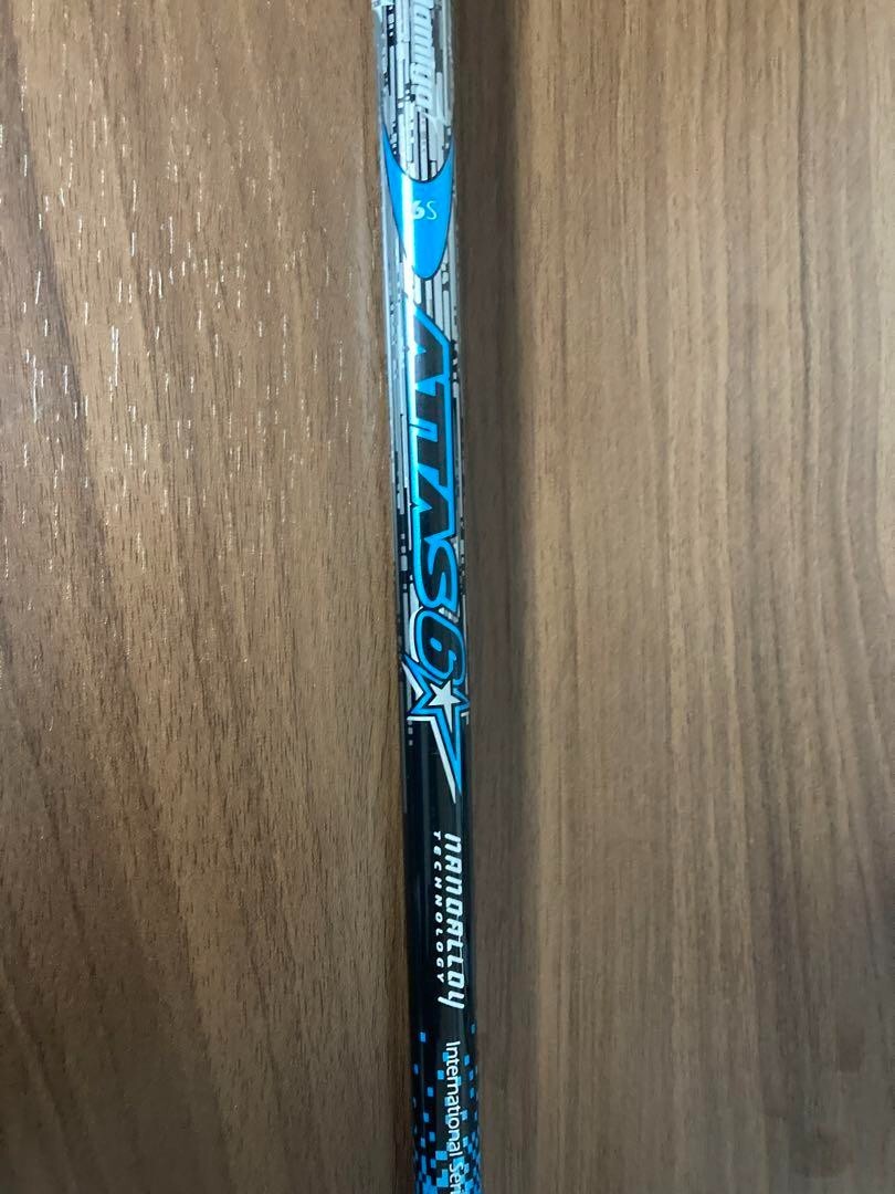 UST Mamiya ATTAS 6 STAR Stiff Driver Shaft color blue golf sports