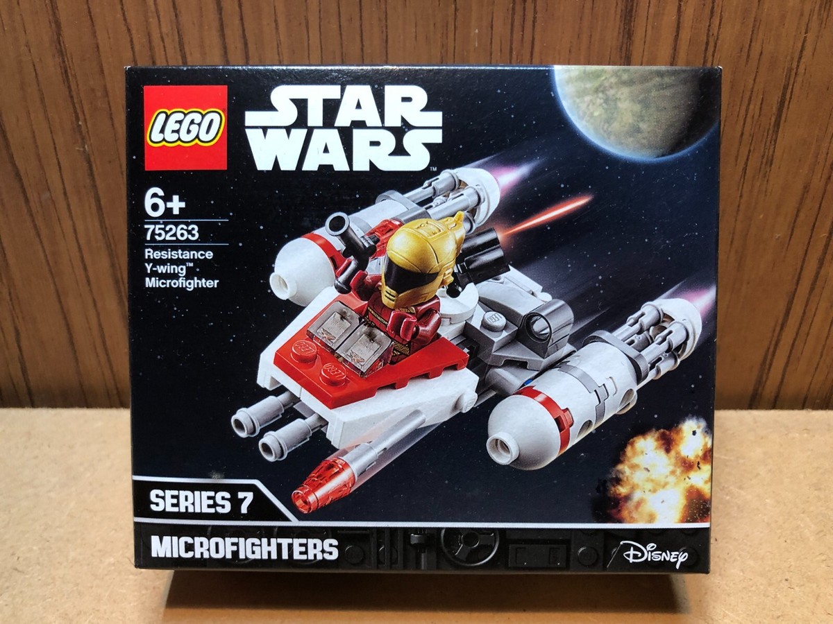 LEGO Star Wars Micro fighters Series RESISTANCE Y-WING MICROFIGHTER Set  75263