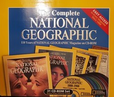 National Geographic Magazine 110 Years 31 CD-ROM Set