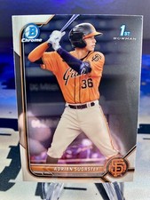 2022 Adrian Sugastey Bowman Chrome Prospects 1st Bowman #BCP-19 Giants