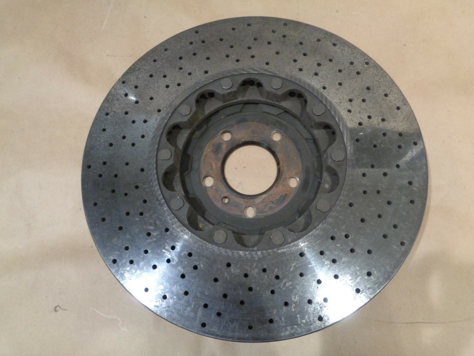 McLaren 570S Front Brake Rotor Carbon Ceramic P/N 11C0771CP