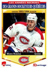1993-94 Durivage Score #16 Mario Roberge