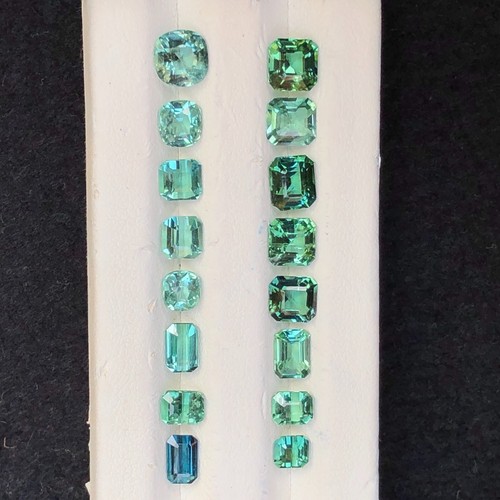 10 CT Natural Faceted Greenish blue Tourmaline loose Gemstone from Afghanistan - Picture 15 of 21