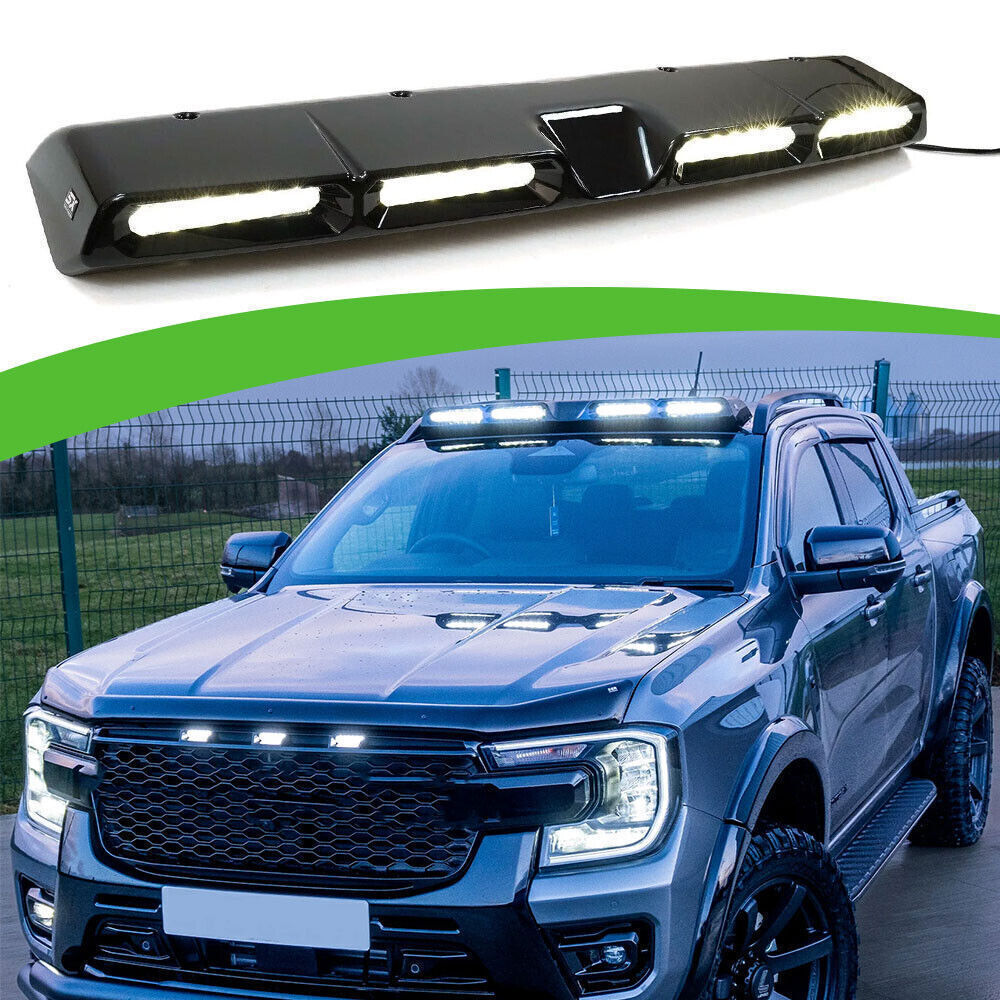 Fits For Ford Ranger T9 2023-2025 Top Lamp Model Roof Top Light Bar with LED DRL