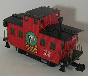 ARISTO-7-UP-SEVEN-UP-CABOOSE-CAR-G-SCALE-G-SCALE-VG-CONDITION