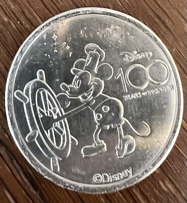 ピン札　ウォルトディズニー100周年記念ドル 1、5、10ドルアナハイムDL ウォルト・ディズニー・ワールド】1ドル札 100周年記念 - メルカリ