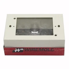 Wiremold Legrand V5745 Comco Switch and Receptacle Box Ivory