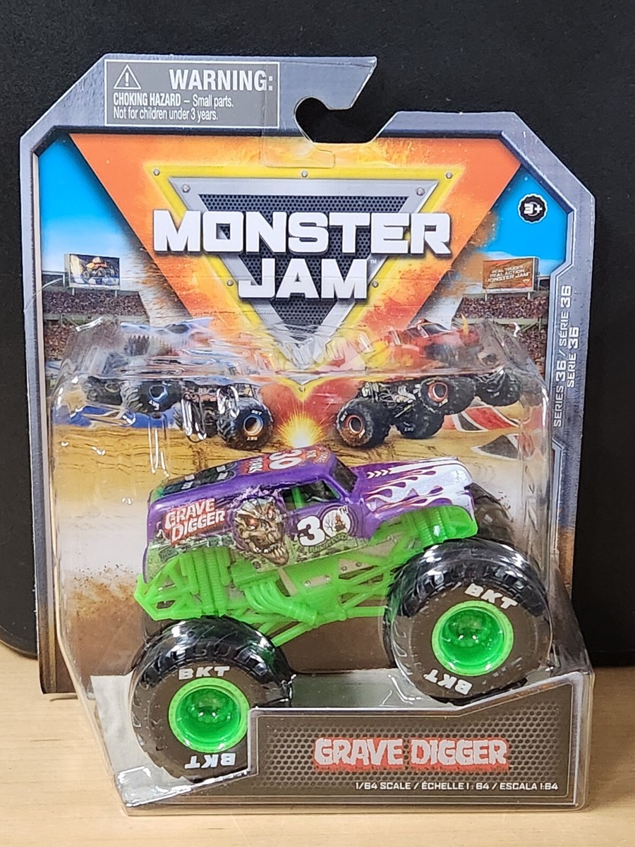 Grave Digger 30th Anniversary MONSTER JAM Legacy 2024 1/64 Spin