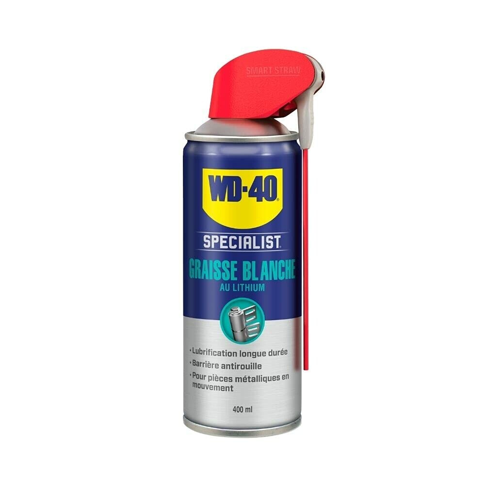 Graisse blanche au lithium WD-40 Specialist lubrifiant anti-usure en spray de 400 ml