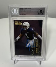 Jaquan Brisker Chicago Bears Penn State RC Signed Beckett BAS Slabbed Card COA
