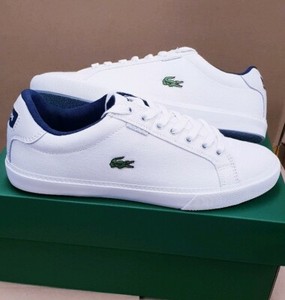 lacoste ladies trainers white