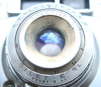 フィルムカメラ AGFA SILETTE SL COLOR-SOLINAR 50mm f2.8 Vintage Agfa Silette SL Camera with Color Solinar 1:2.8/50