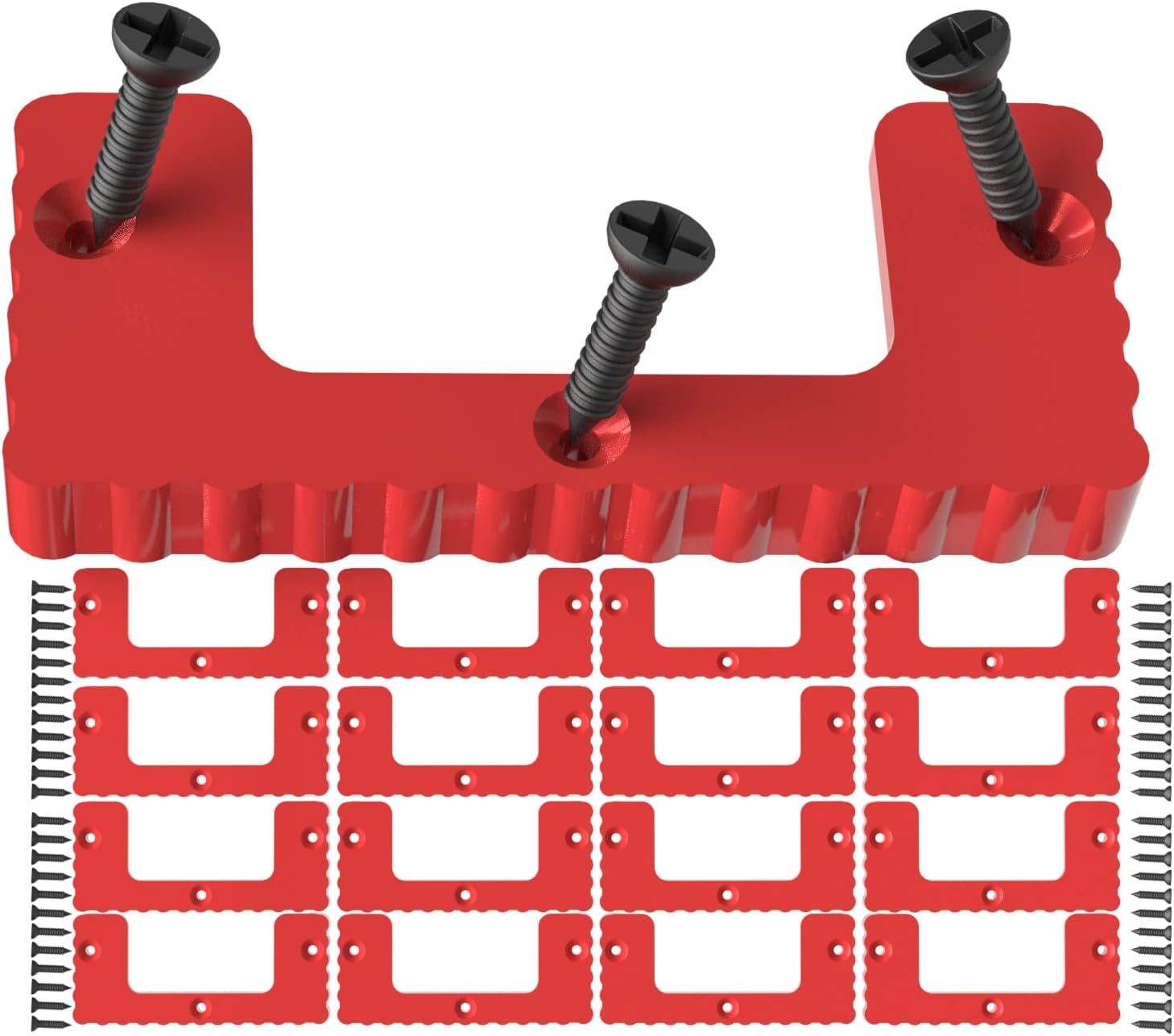 16-Piece Milwaukee Packout Cleats Compatible with Cleat 'N' Feet Design