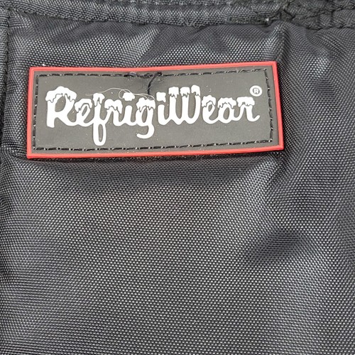 RefrigiWear Vest Jacket Men’s Size XL Full Zip Quilted Insulated USA Navy Blue - Picture 2 of 9