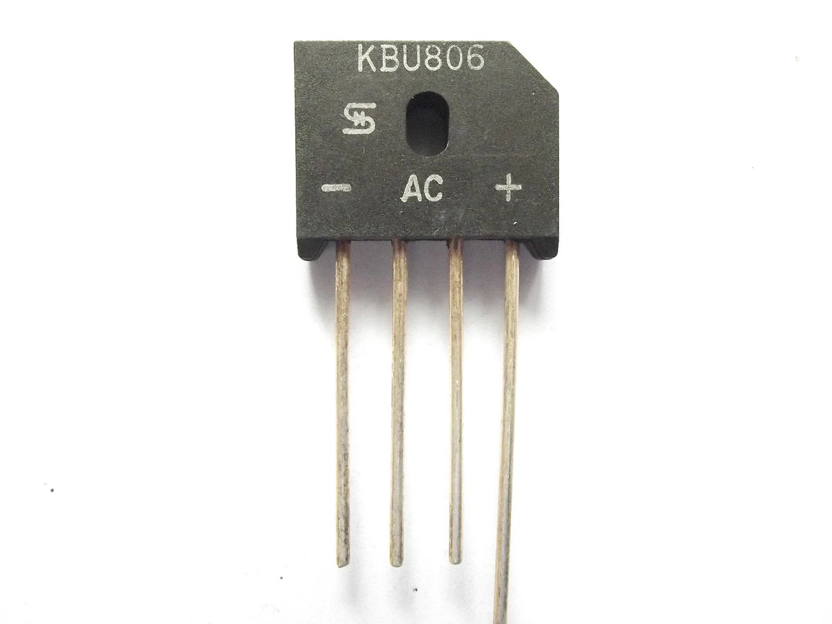 Source Rectifier Bridge Pile Flat KBU606 6A 600V Price New